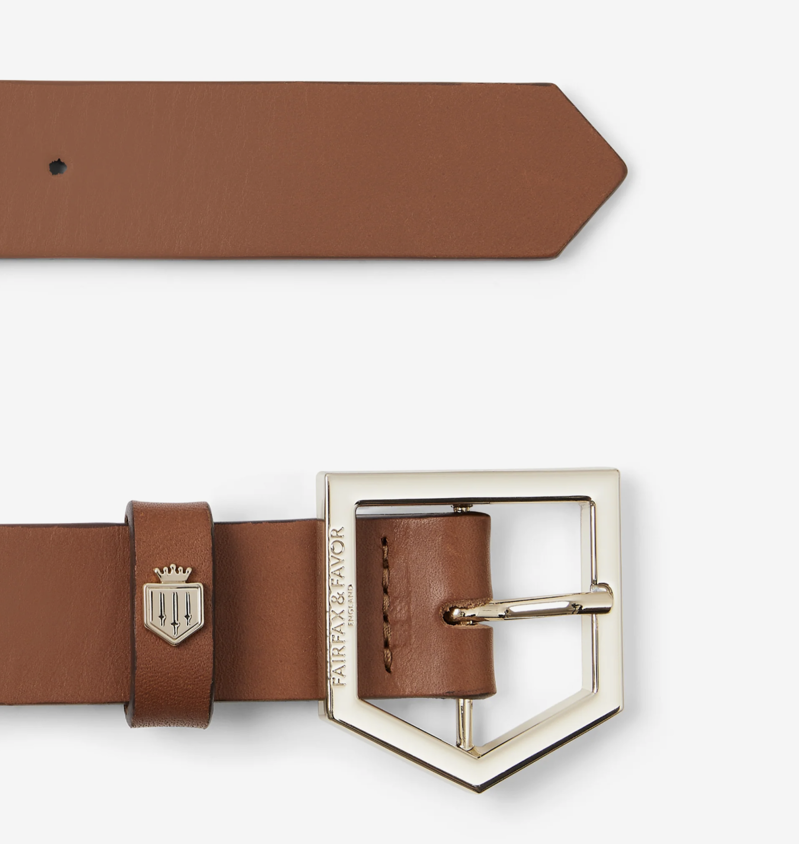 FairFax and Favor Sennowe Belt Tan Leather-2